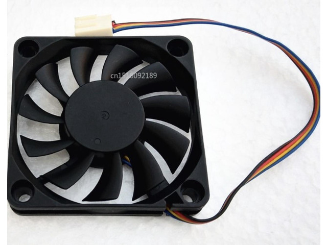 Para APISTEK SA61O2U DC 12V 0.4A 60x60x10mm ventilador refrigerador de servidor de 4 cables
