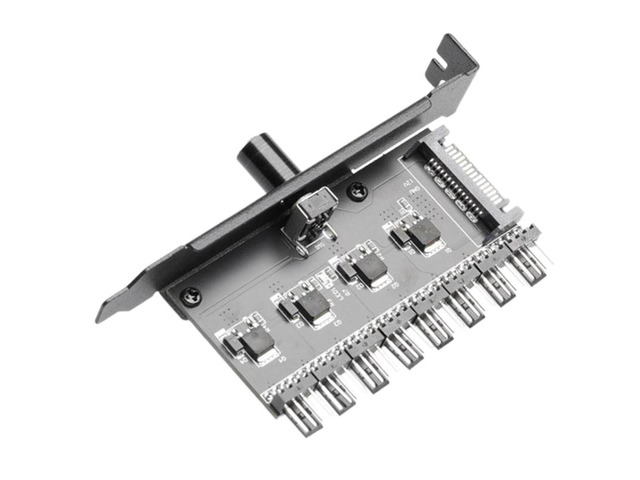 4D Fan Speed Controller Single Control IDE Interface HUB Computer Temperature Control Heat Dissipation Switch Control