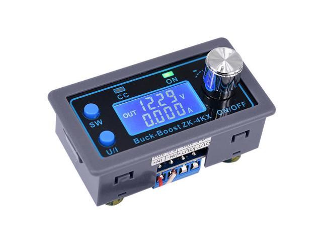 ZK-4KX CNC DC DC Buck Boost Converter CC CV 0.5-30V 4A Power Module Adjustable Regulated Power Supply for Solar Charging