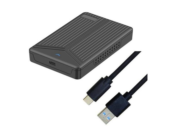 USB 3.1 Mobile Hard Disk Box 2.5 Inch SATA Hard Disk Box SSD Enclosure Support 15mm Hard Drive for Computer Notebook