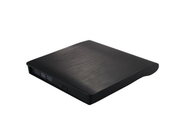 USB 3.0 Mobile External Case For 12.7mm SATA CD DVD BD-ROM BD-RE Drive BK Useful