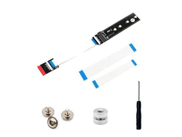NGFF M.2 Key M to Key A+E Extension Cable NGFF Key M to A+E Adapter Card for Laptop SSD Adapter Accessories