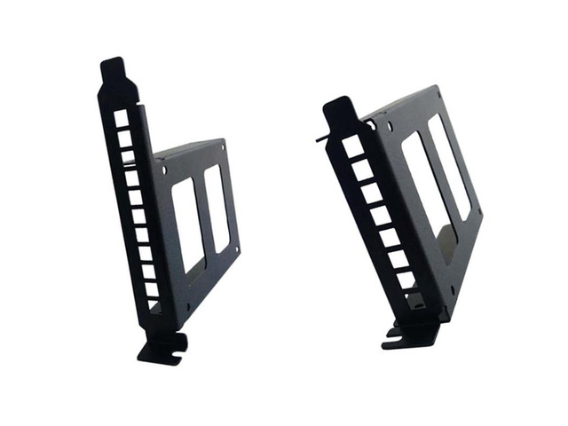 2PCS PCI Slot 2.5Inch IDE/SATA/SSD/HDD Rear Panel Mount Bracket Hard Drive Adapter Tray, Full-Height & Half-Height