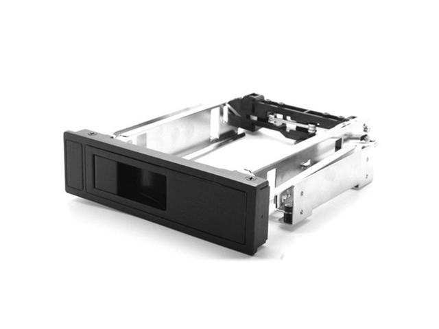 Internal 5.25 Inch CD-ROM HDD Mobile Rack Mounting Bracket Frame Enclosure with SATA Cable for 3.5 Inch SATA I/II/III