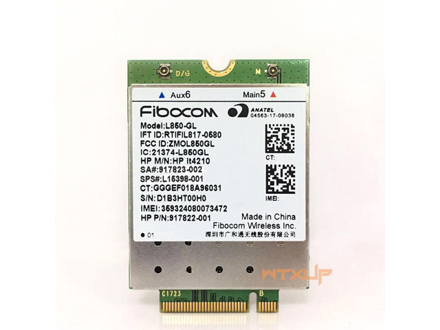 L850-GL LT4210 FDD LTE 4G Card 4G Mobile Module XMM 7360 SPS L15398-001 for HP Probook 840 430 G5/440 G5/450 G5/640 G4