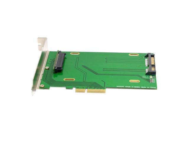 OIAGLH PCI-E 3.0 x4 Lane to U.2 U2 Kit SFF-8639 Host Adapter for 750 NVMe PCIe SSD & Intel Motherboard