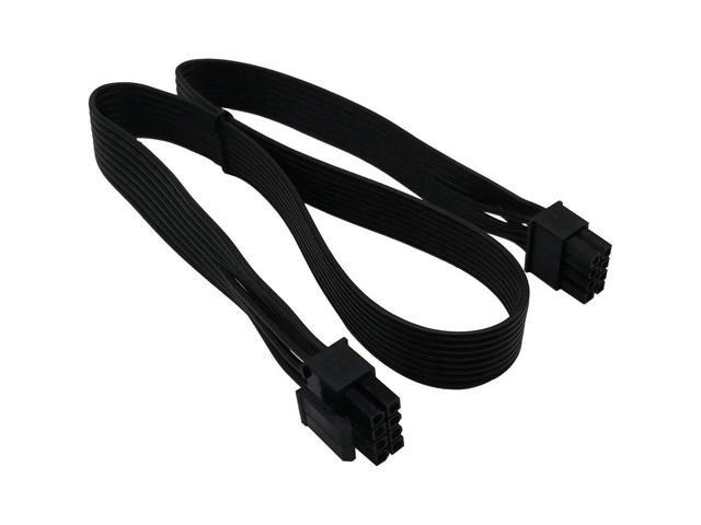FOR CPU 8 Pin Male to CPU 8 Pin (4+4) Male EPS-12V Motherboard Power Adapter Cable for Modular Power Supply (60cm)