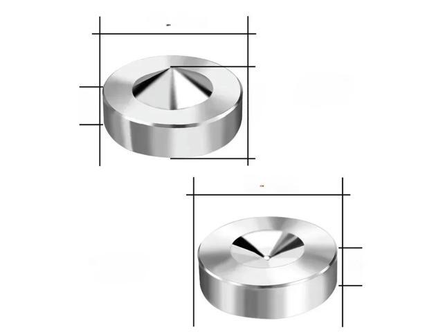 FOR 1Pcs Stainless Steel Shockproof Spike Pads Isolation Stand FeetAmplifier Speaker Player Subwoofer