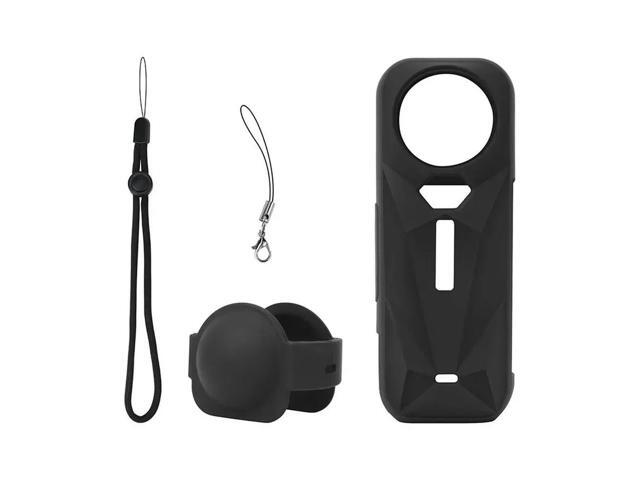 FOR X5 Body+Lens Silicone Case Set with Lanyard Cover Protective Case for X5 Sports Camera Accessories