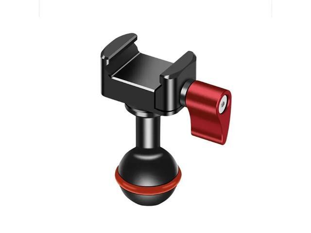 FOR 20mm Ball Head Adapter Mount Clamp Cold Shoe Mount for Camera Cage Mount Light Holder Phone Stand