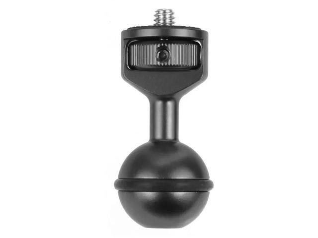 FOR 1 inch Ball Head Adapter 2.5cm Ball Head Seat for Outdoor Underwater Photography SLR Camera Fill Light Arm Tray Diving