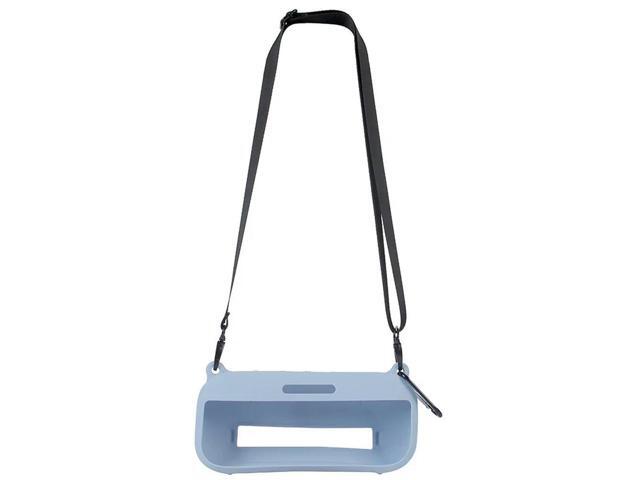 FOR Silicone Cover Case for Flex Speaker Anti Drop Speaker Case with Shoulder Strap & Carabiner Protective Skin Sleeve