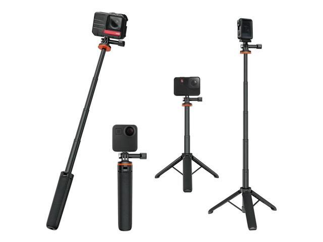 FOR TP-08 Sports Camera Selfie Stick Tripod Stand 51cm Max. Height for 11/10/9 Live Streaming Selfie Video Recording
