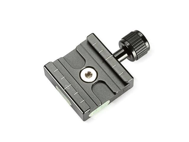 FOR Aluminium 50mm Quick Plate QR Clamp with Adapter and Built-in Bubble Level