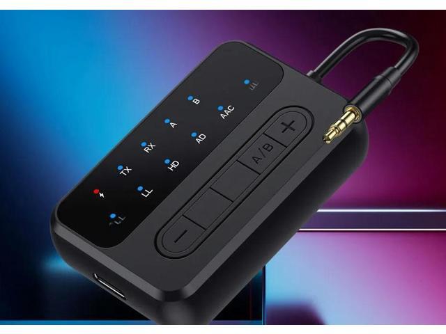 FOR 5.4 Audio AAC SBC HD LL Low Laten 3.5mm AUX RCA Jack Wireless Audio Adapter For Car TV PC