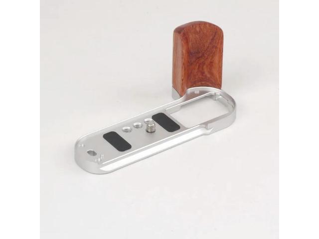 FOR Wooden Hand For X-T50 Camera Quick Plate Tripod Base Bracket Handle Wood XT50 Fit RRS