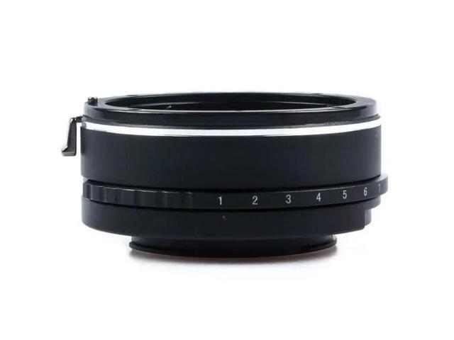 FOR - adapter ring with adjustable aperture for converting lens to mirrorless lens