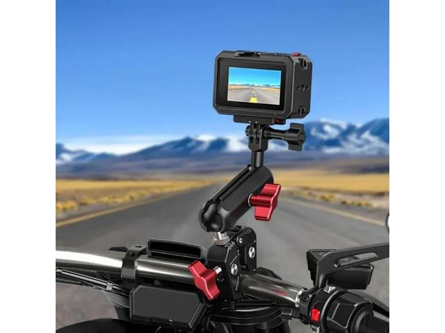 FOR All-inclusive Aluminum Alloy Cage For 5 Pro/4/3 Expansion Adapter Protective Housing Frame with Lens Cover