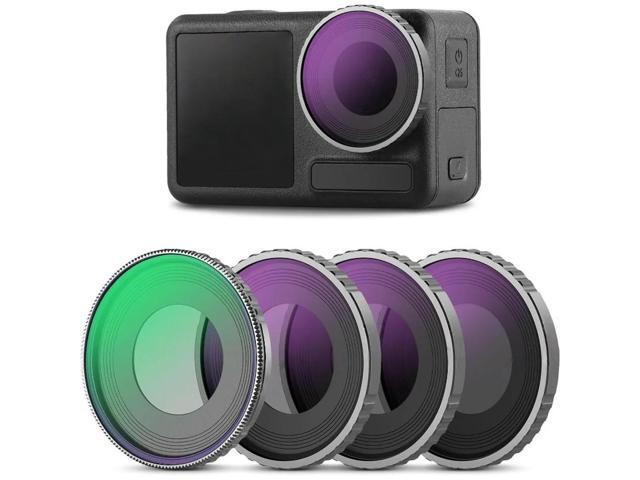 FOR 4 Pack ND8 ND16 ND32 CPL Polarizer Neutral Density Filters Kit Camera Lens Accessories for 5Pro/4/3