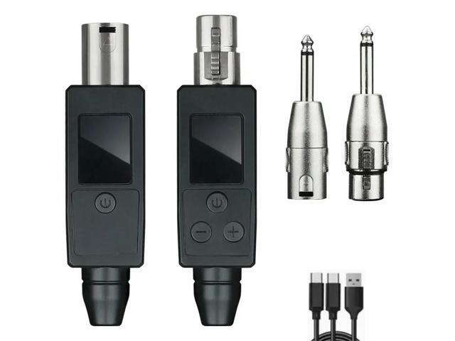 FOR VK-38 UHF Wireless Converter XLR and for Dynamic Microphone Guitar Transmission Adapter