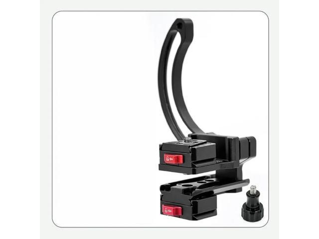 FOR Camera Lens Support Bracket Semi-circular Ring Horizontal Vertical Quick Switch Mount for Tripod Stabilizer