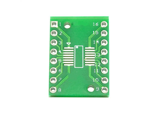 FOR 20Pcs Sop16 Ssop16 Tssop16 To Dip16 0.65/1.27Mm Ic Adapter Pcb Board