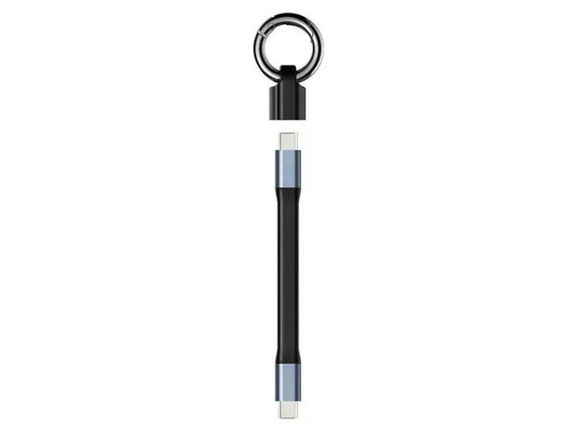 FOR PD65W USB Type C To Type-C Cable Mini Keychain Portable 3A Fast Charging Typ