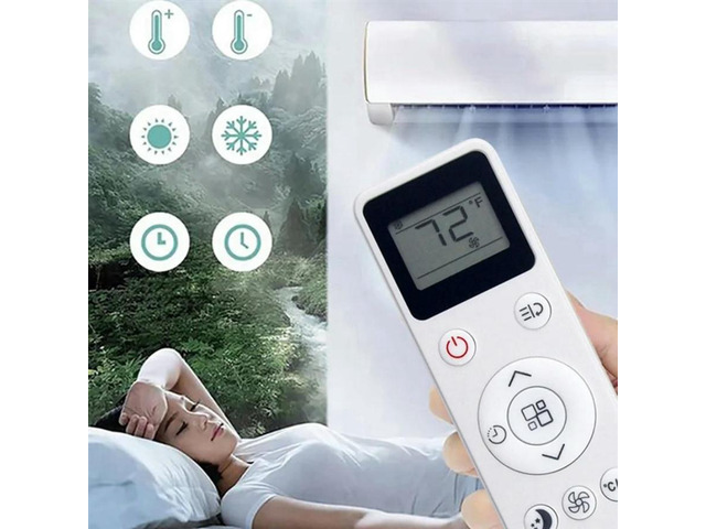 FOR BLACK+ DECKER UYKQ-100B Air Conditioner A/C Remote Control Replacement UYKQ-