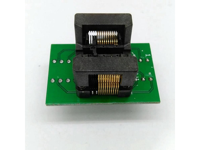 FOR TSSOP20 Burn Block SSOP20 ST Chip Test Socket P ramming Adapter OTS28-0.65-0