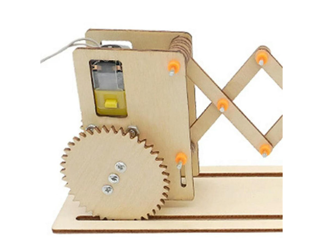 FOR DIY Electric Gateway Door Model Kit Science STEM Technologia Experimental To