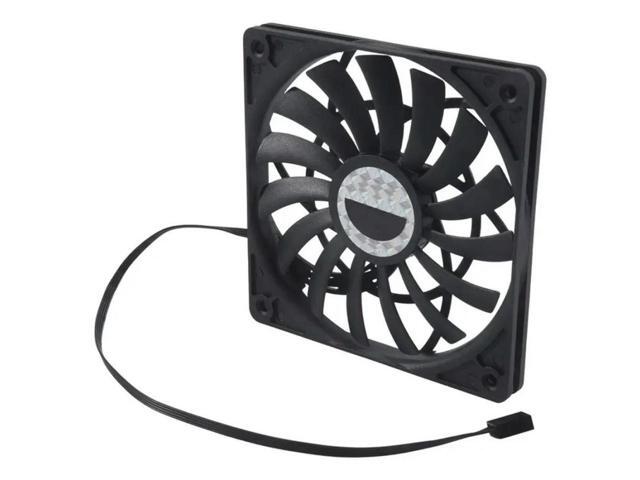FOR Mute 120Mm 12Cm PWM Cooling Fan Slim 12Mm, 120X120x12mm DC 12V 0.25A 1400RPM Computer PC Case Chassis Cooler Quiet