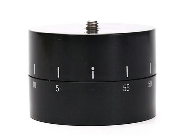 FOR DSLR ILDC Small Camera Phone Compatible Time Lapse Stabilizer 360 Degree Rotating Panning 60 Minutes Yuntai Min
