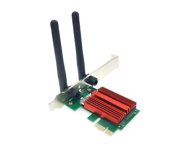 FOR Internal Wireless Network Card 600Mbps Dual-Band 2.4G/5G Pcie For PC Wi-Fi Adapter