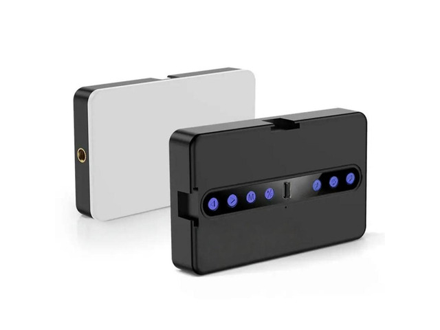 FOR 2026 RGB LED Camera Phone Video Fill Light Full Color Rechargeable Dimmable Live Vlog Photography Photo Studio Lamp