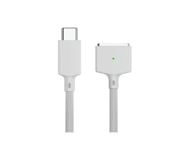 FOR Cord 2M USB Type-C To Mac-Safe 3 Magnetic PD 140W Laptop Charging Cable Conv