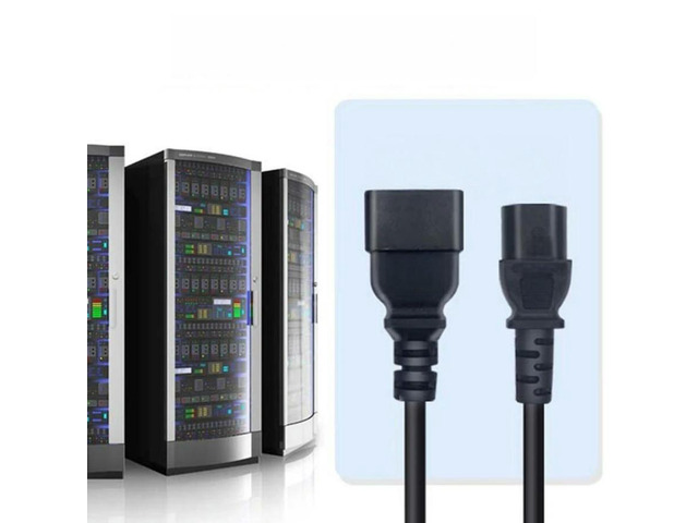 FOR IEC 320 C13 To C20 AC Power Supply Extension Cord Adapter For PDU UPS(1.8M)