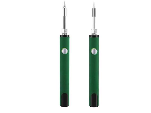 FOR USB Rechargeable 510 Thread Mini Soldering Iron Kit 3-Gear Adjustable Voltage With Soldering Iron Tip 650Mah