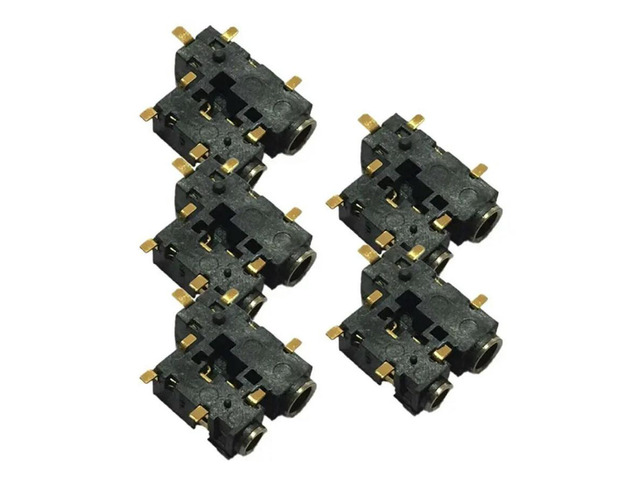 FOR 5Pcs Earphone Jack Socket Headset Seat Connector Set For A8 GP3188 GP3688 GP3988 CP040 CP200 CP180 EP450 Radio