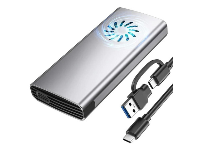 FOR Nvme Enclosure SSD M.2 Adapter, M.2 Enclosure SSD Nvme To USB C 3.2 Gen 2 10Gbps Nvme Adapter For 2242 2280 SSD