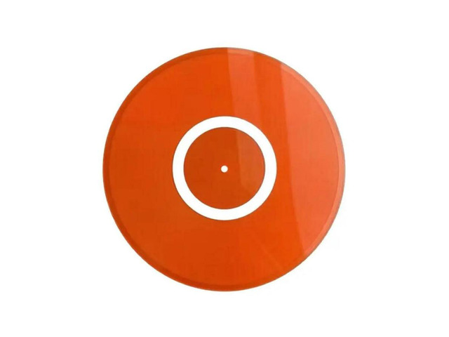FOR 12-Inch LP Vinyl Record Player Turntable Slip Mat In Acrylic-Matte/Smooth Fi