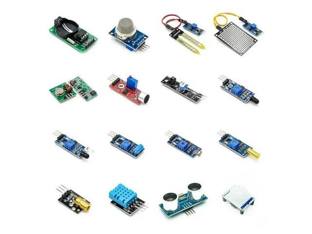 FOR Sensor Module Kit 16-Sensor For Pi 2Nd Generation Gen B Starter Kit DIY Smart Car Sensor Set