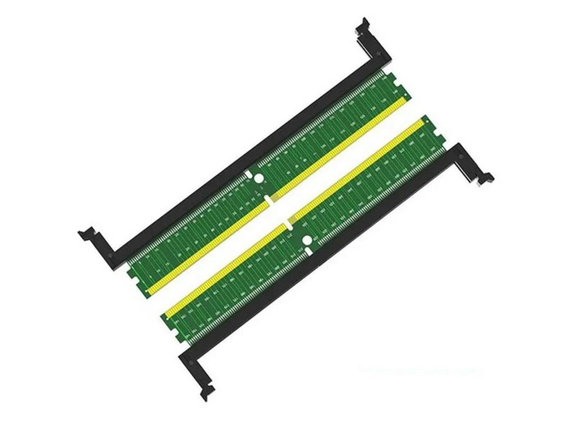 FOR DDR5 U-DIMM 288Pin Memory Test Card Adapter 2PCS DDR5 RAM Memory Protection