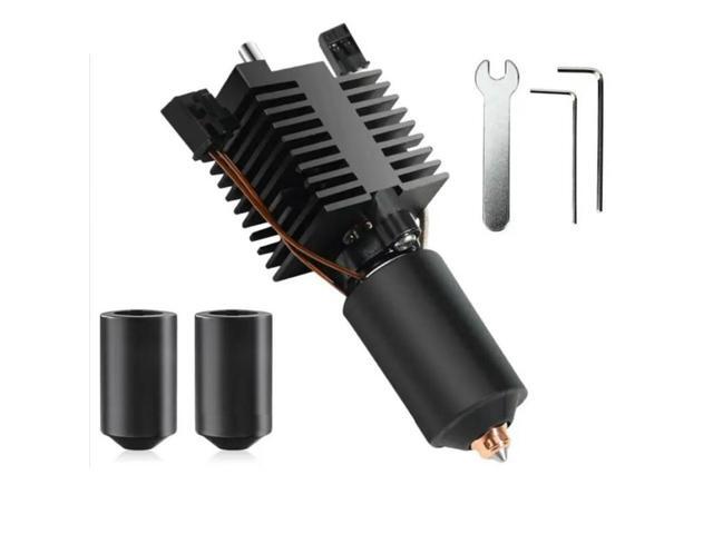 FOR K2 Plus Temp For 3D Printer Parts Heating Block Kit 0.4Mm Metal Integrated Quick-Swap Nozzle 350° C High Temperatur