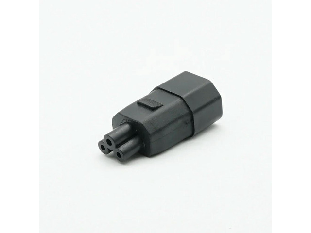FOR IEC 320 C14 male to IEC C5 AC adapter C14 to C5 Adapter AC Power Plug Adapte