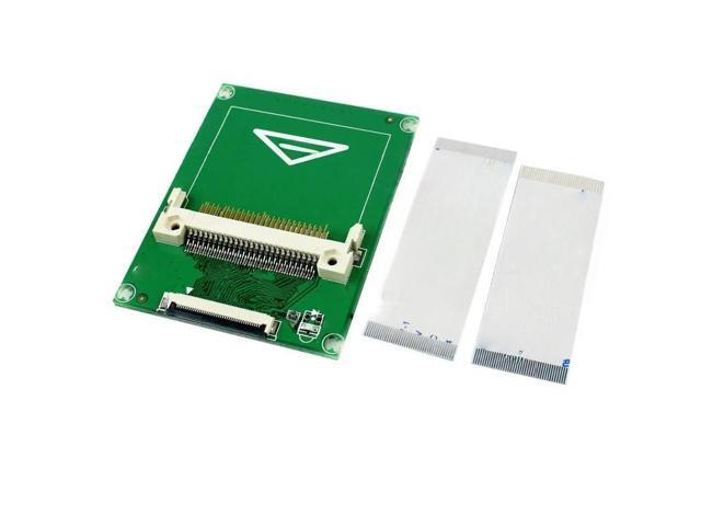 FOR 1.8' Compact Flash CF Memory Card to CE Ipod ZIF SSD HDD Adapter with 2 Cables