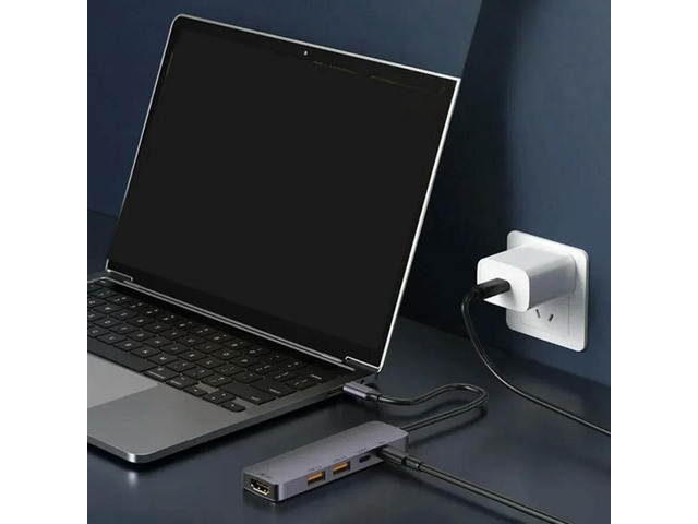 FOR USB C HUB For Laptop PC Accessories 10Gbps Type-C To 4K60hz HDTV PD 140W USB
