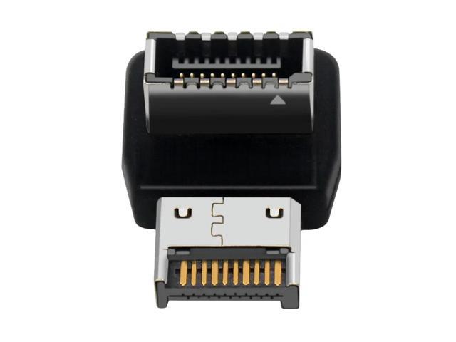 FOR 2PCS USB3.1 10gbps Type-E 90 Degree Converter USB Header Adapter for Computer Accessories