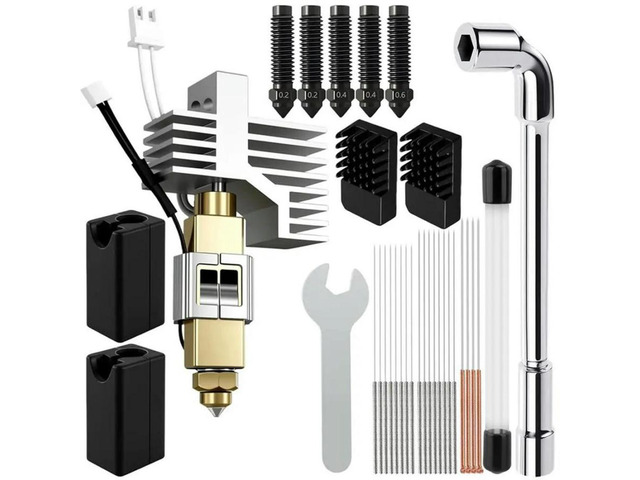 FOR Replacement Hotend Kit For Carbon,3D Printer- Extruder Assembly End With 0.2