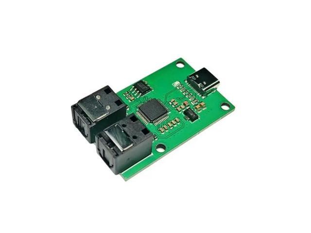 FOR USB Sound Card SSS1700C1 Type-C Interface Spdif Fiber Optic Digital Audio Input/Output
