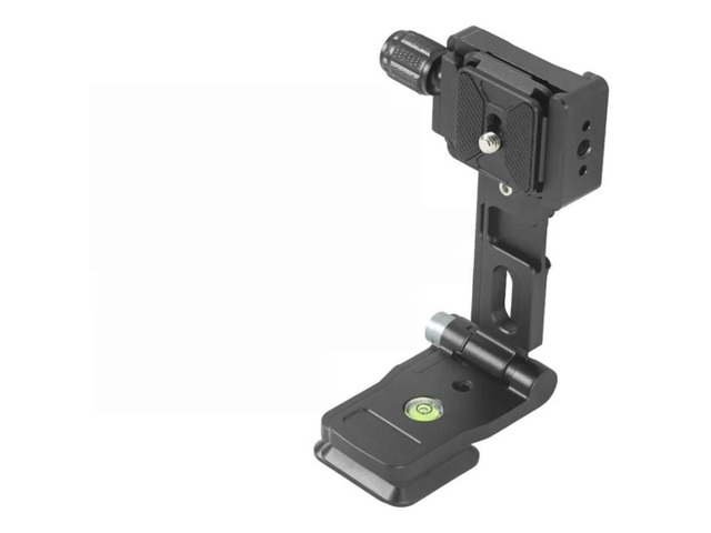 FOR Arca Quick Release Plate W 1/4 Inch Cold Shoe Vertical Filming Mount L-Holde
